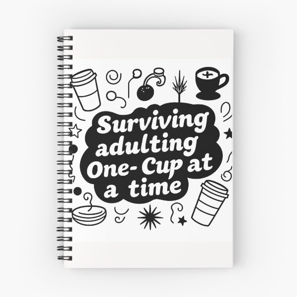 Item preview, Surviving Adulting One Cup at a time designed and sold by Helios Be. Lavsh.