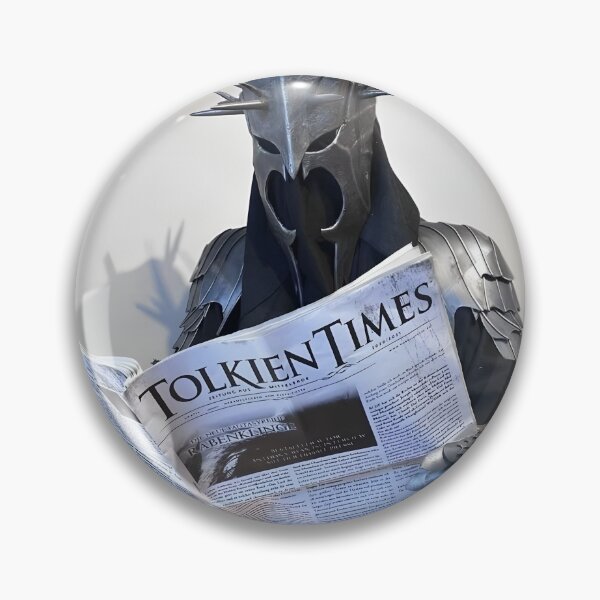 Item preview, Witch-king Reading Tolkien Times, Lord of the Rings Fan Art designed and sold by My Artprintz.