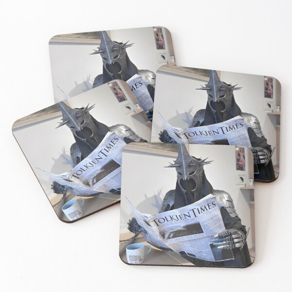 Item preview, Witch-king Reading Tolkien Times, Lord of the Rings Fan Art designed and sold by My Artprintz.