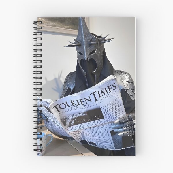 Item preview, Witch-king Reading Tolkien Times, Lord of the Rings Fan Art designed and sold by My Artprintz.