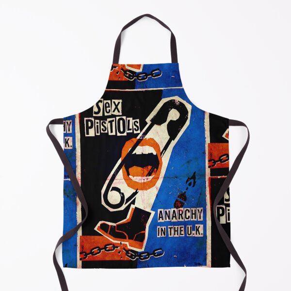 Item preview, Punk Rock Anarchy Poster – Vintage Safety Pin Rebel Art designed and sold by vaerk.