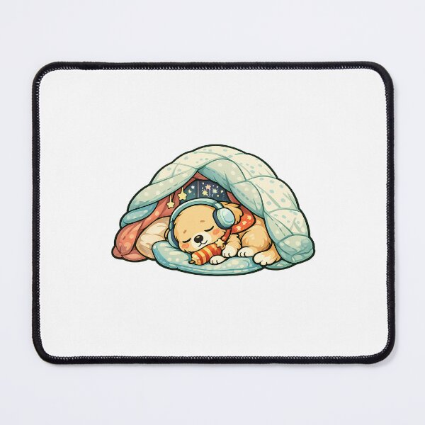 Item preview, Noise Cancelling Puppy Fireworks Cozy Blanket Fort designed and sold by chattsuede.