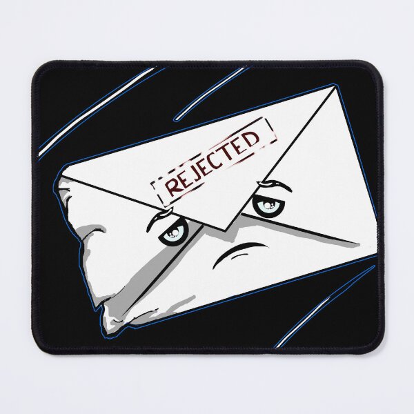 Item preview, Cute Rejected Envelope Cartoon - Funny Job Search & College Rejection Art designed and sold by Kyradem.