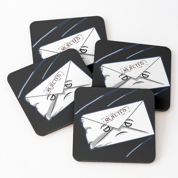 Item preview, Cute Rejected Envelope Cartoon - Funny Job Search & College Rejection Art designed and sold by Kyradem.