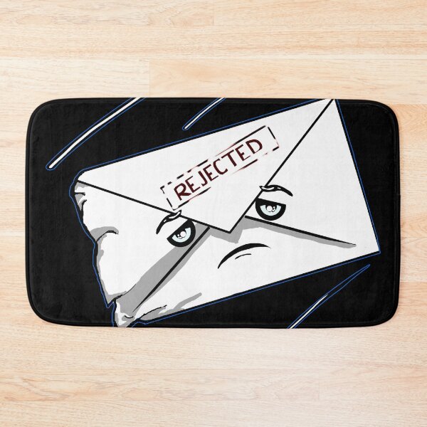 Item preview, Cute Rejected Envelope Cartoon - Funny Job Search & College Rejection Art designed and sold by Kyradem.
