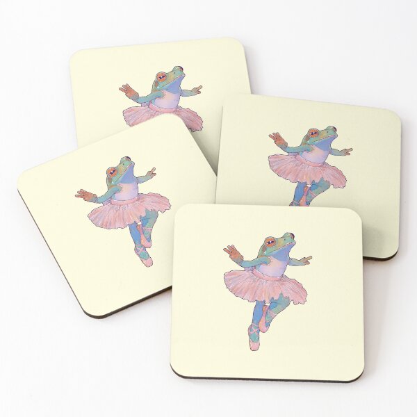 Item preview, Ballerina Frog Dancing In Tutu designed and sold by jianina-alondra.