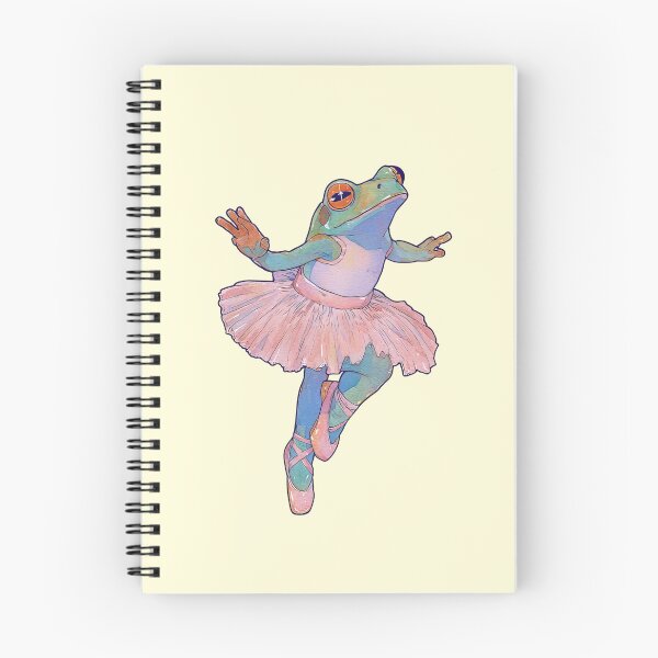 Item preview, Ballerina Frog Dancing In Tutu designed and sold by jianina-alondra.