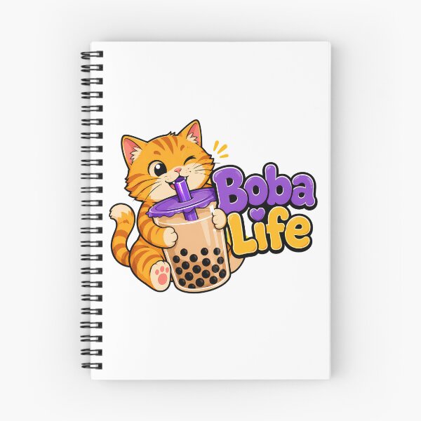 Item preview, Boba Life Tabby Adorable Chibi Milk Tea designed and sold by chattsuede.