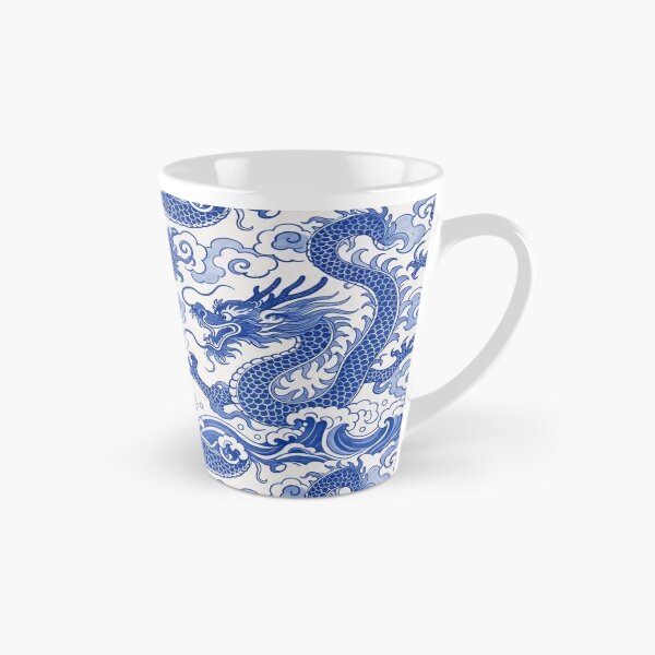 Item preview, Chinese Porcelain Dragon Seamless Pattern | Blue and White Cobalt Porcelain designed and sold by StickyGuys.