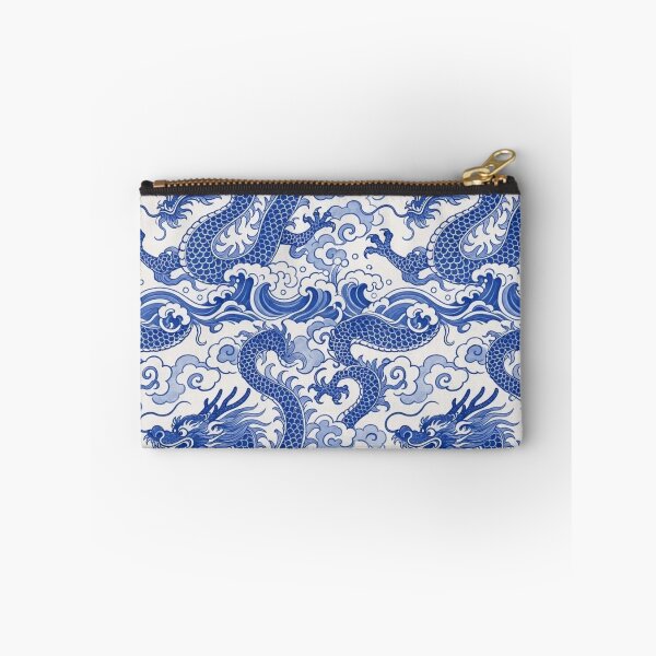 Item preview, Chinese Porcelain Dragon Seamless Pattern | Blue and White Cobalt Porcelain designed and sold by StickyGuys.