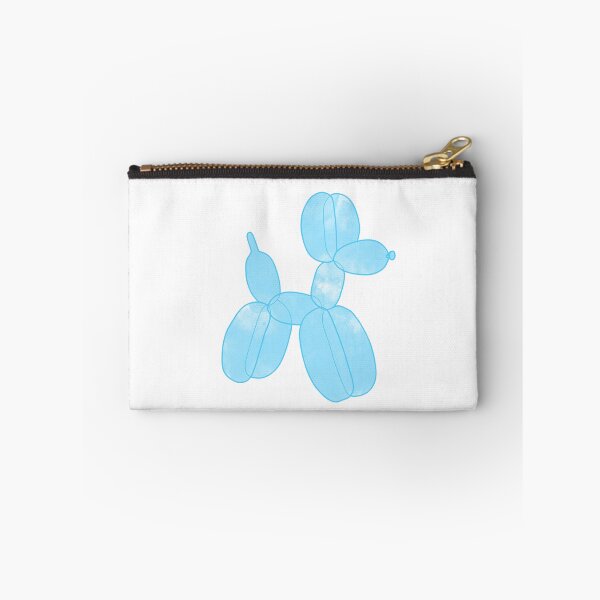 Item preview, Neon Balloon Dog - Blue on White designed and sold by FoxfireStardust.