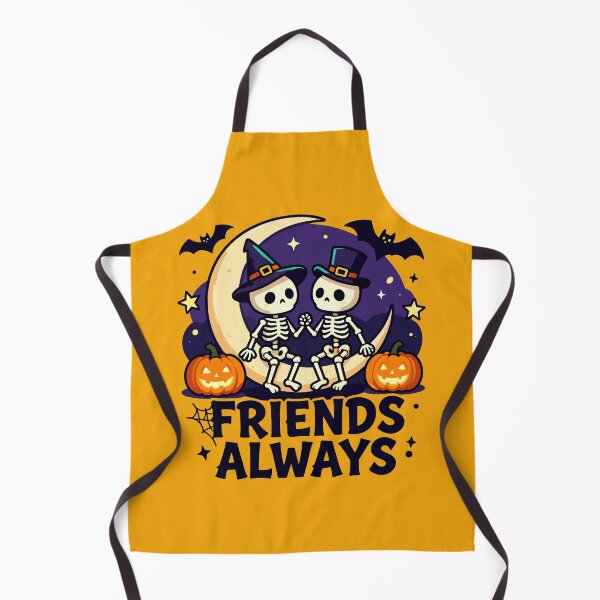 Item preview, Friends Always Halloween Skeleton | Best Friends Spooky Halloween Gift designed and sold by artscreat.