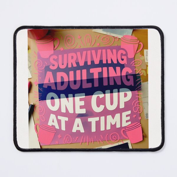 Item preview, Surviving Adulting One Cup at a time #2 designed and sold by Helios Be. Lavsh.