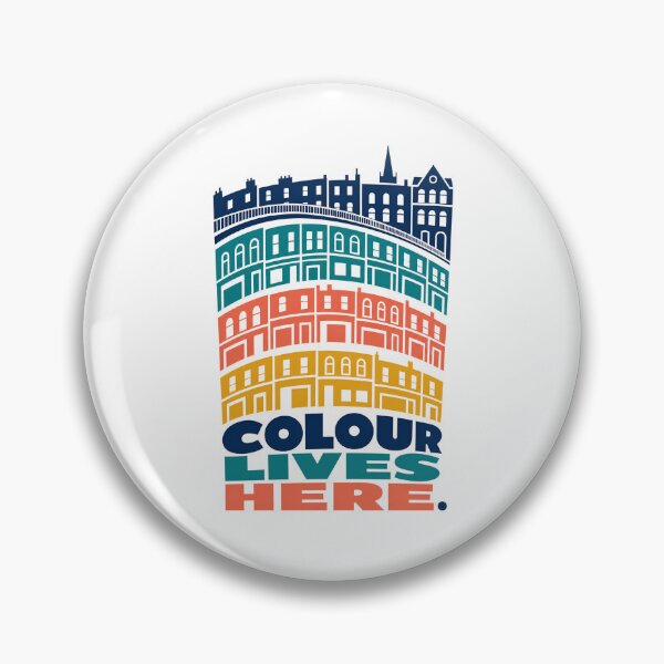Item preview, Edinburgh: Colour Lives Here in Rainbow Rows designed and sold by Fenay Designs.