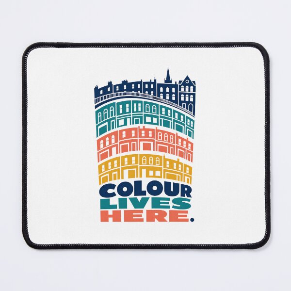 Item preview, Edinburgh: Colour Lives Here in Rainbow Rows designed and sold by Fenay Designs.