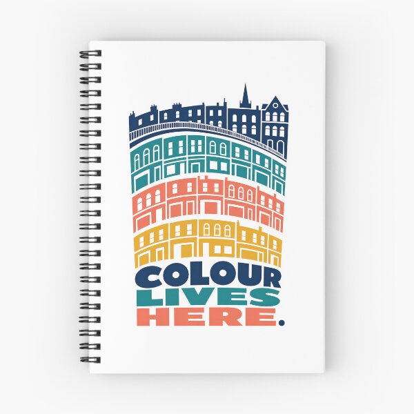 Item preview, Edinburgh: Colour Lives Here in Rainbow Rows designed and sold by Fenay Designs.