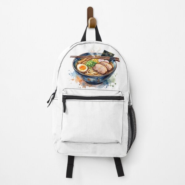 Item preview, Hot Japanese Ramen Bowl Watercolor Illustration designed and sold by BetweenForms.