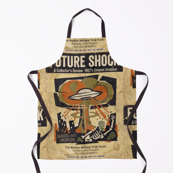 Item preview, Retro Alien Invasion Poster - Vintage UFO Pulp Sci-Fi Wall Art designed and sold by vaerk.