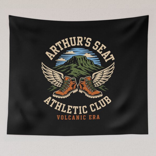 Item preview, Arthur's Seat Athletic Club: Volcanic Era designed and sold by Fenay Designs.