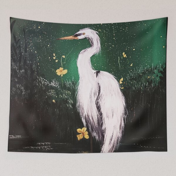Item preview, Egret designed and sold by ArtistsAtticWI.