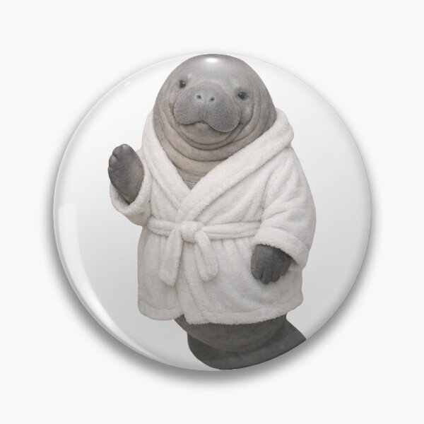 Item preview, Bathrobe Manatee designed and sold by Sillytoe.