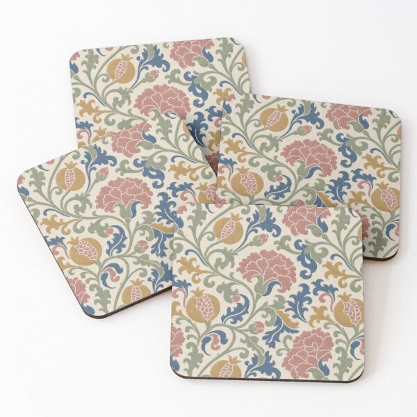 Item preview, Jacobean Floral Seamless Pattern | Vintage Crewelwork Embroidery Wallpaper designed and sold by StickyGuys.