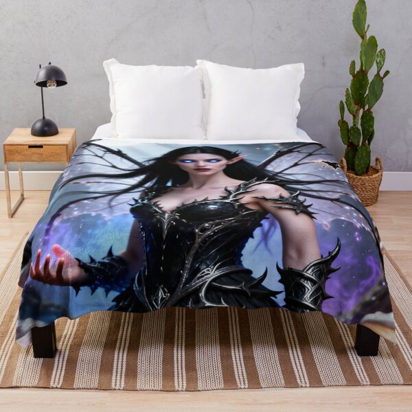 Item preview, Mystical Forest Fairy - Dark Fantasy Art designed and sold by CrippiCrippi.