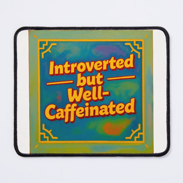 Item preview, Introverted but well caffeinated #1 designed and sold by Helios Be. Lavsh.