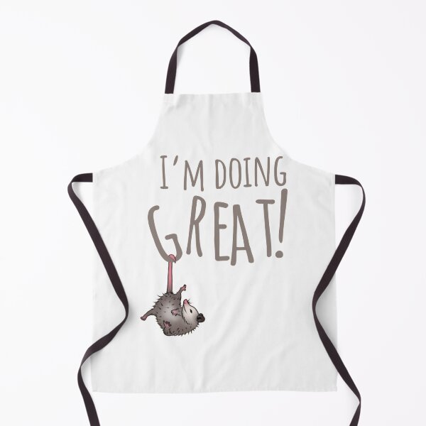 Item preview, OI'm Doing Great Opossum - Funny designed and sold by Sadeetfel.