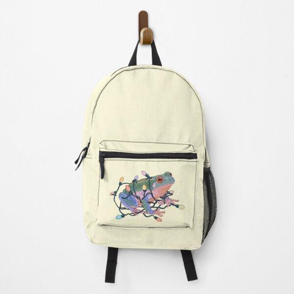 Item preview, Frog Tangled In Christmas Lights designed and sold by jianina-alondra.