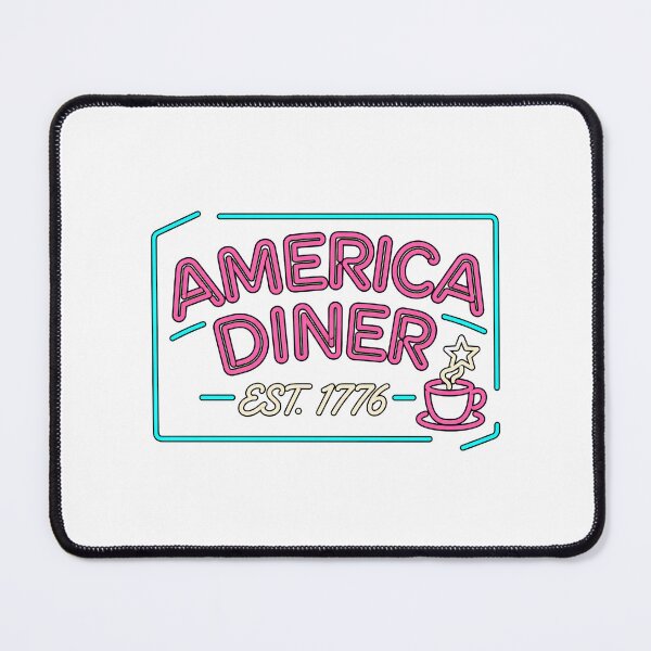 Item preview, America Diner Est 1776 Coffee Lover Patriotic Sign designed and sold by chattsuede.