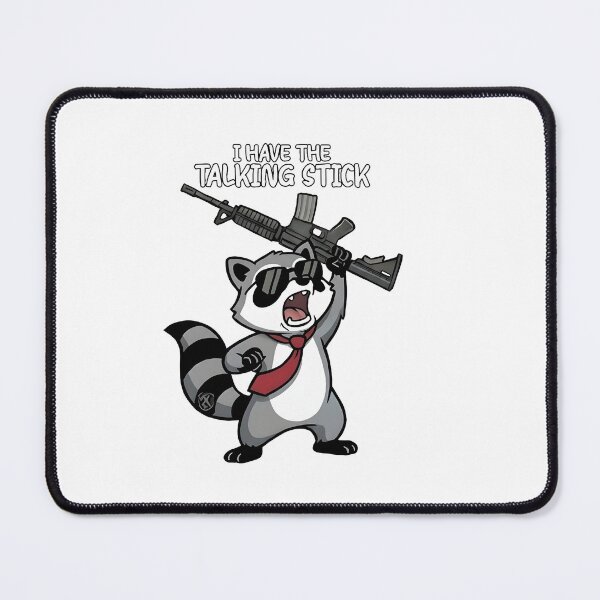 Item preview, Raccoon I Have The Talking Stick designed and sold by LASTIQUE-dd.