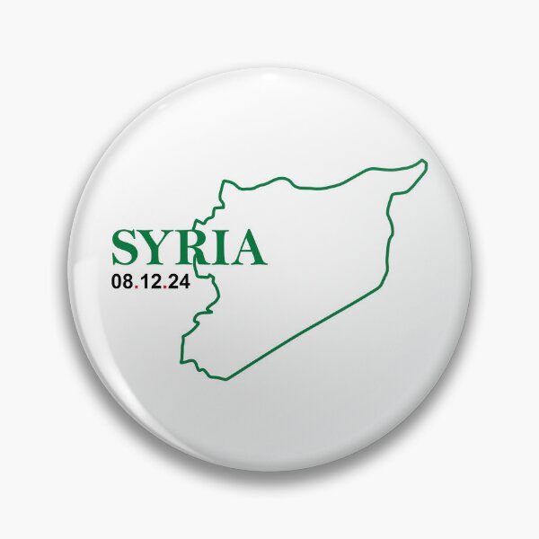 Item preview, Syria Map Minimalist Design - 08.12.24 Historic Date designed and sold by helenostore.