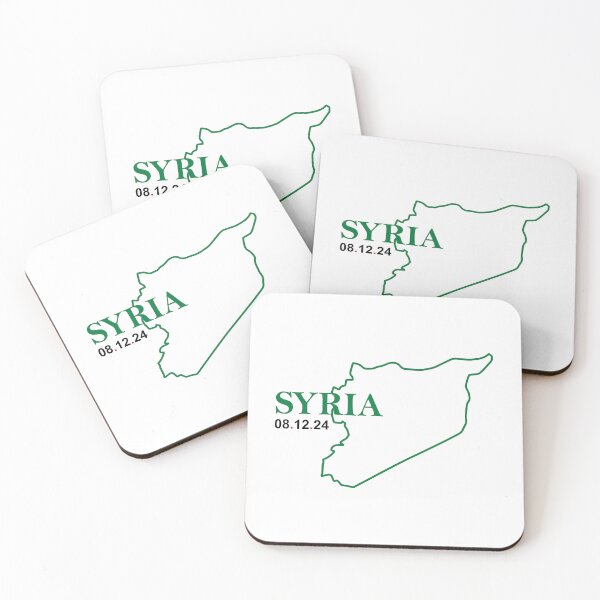 Item preview, Syria Map Minimalist Design - 08.12.24 Historic Date designed and sold by helenostore.
