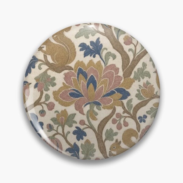 Item preview, Jacobean Tree of Life Seamless Pattern | Antique Crewel Embroidery Floral designed and sold by StickyGuys.