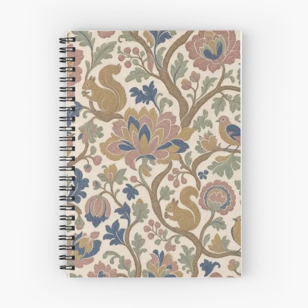 Item preview, Jacobean Tree of Life Seamless Pattern | Antique Crewel Embroidery Floral designed and sold by StickyGuys.