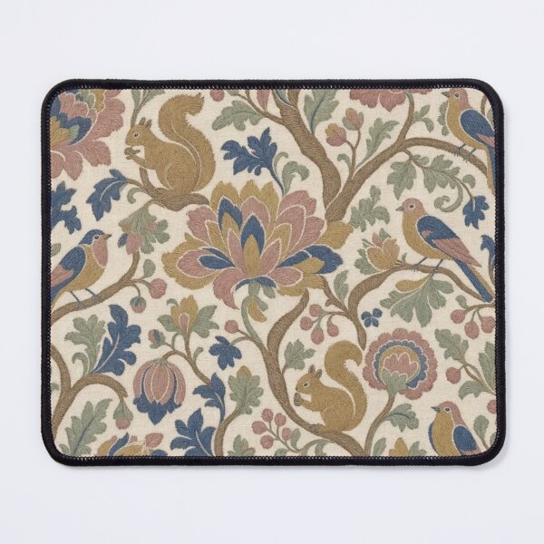 Item preview, Jacobean Tree of Life Seamless Pattern | Antique Crewel Embroidery Floral designed and sold by StickyGuys.