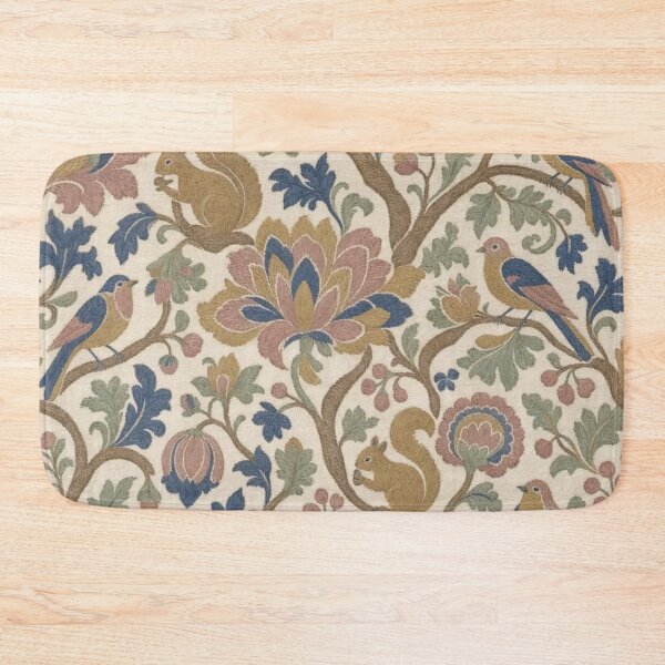 Item preview, Jacobean Tree of Life Seamless Pattern | Antique Crewel Embroidery Floral designed and sold by StickyGuys.