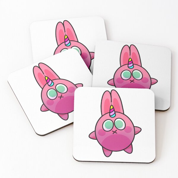 Item preview, Cute Pink Bunny Unicorn Sticker - Kawaii Rabbit designed and sold by Oh My Cute! .