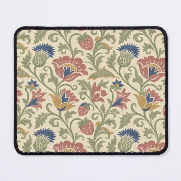 Item preview, Jacobean Hillock Floral Seamless Pattern | Vintage English Crewel Embroidery designed and sold by StickyGuys.