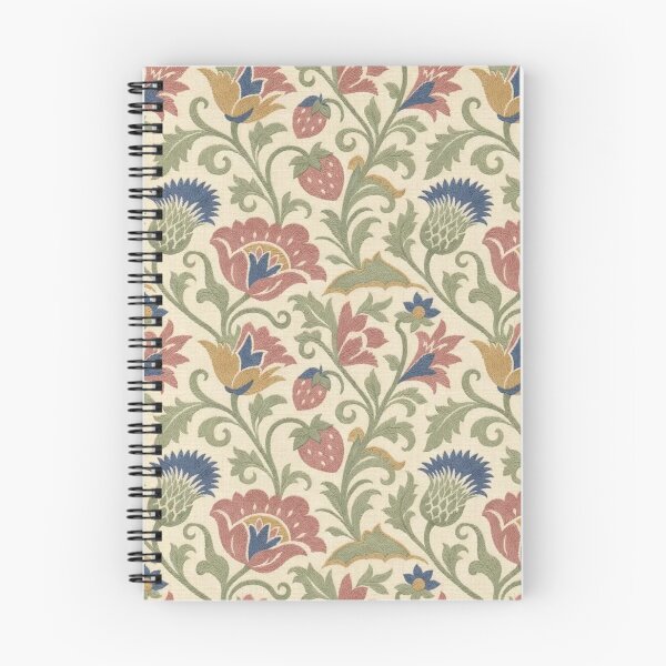 Item preview, Jacobean Hillock Floral Seamless Pattern | Vintage English Crewel Embroidery designed and sold by StickyGuys.