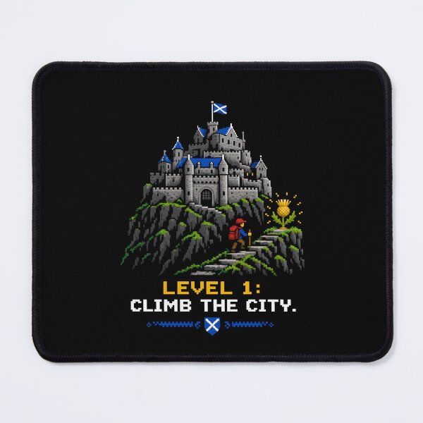 Item preview, Edinburgh Level 1: Climb the City Pixel Quest designed and sold by Fenay Designs.