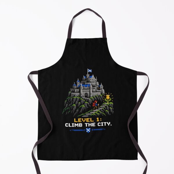 Item preview, Edinburgh Level 1: Climb the City Pixel Quest designed and sold by Fenay Designs.