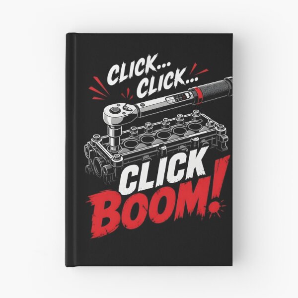 Item preview, Torque Wrench Click Boom Funny Mechanic Torque Specs designed and sold by ThirdShiftLab.