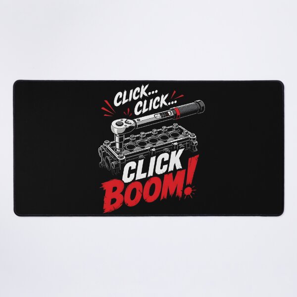 Item preview, Torque Wrench Click Boom Funny Mechanic Torque Specs designed and sold by ThirdShiftLab.