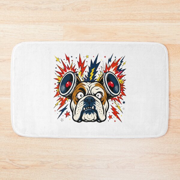 Item preview, Bulldog Speaker Ears Intense Bass Vibrant Dj designed and sold by chattsuede.
