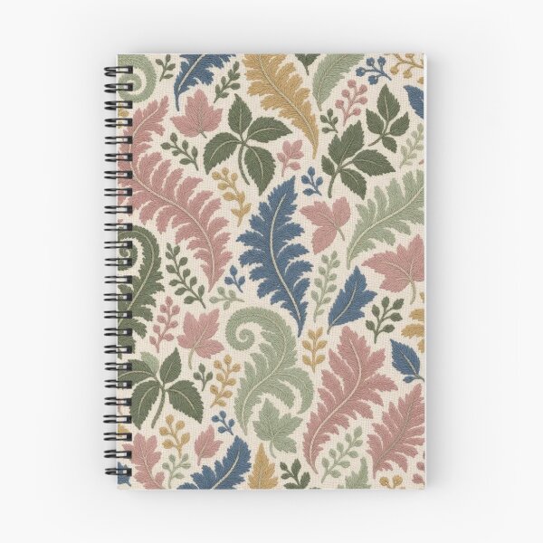 Item preview, Crewel Embroidery Fern Foliage Seamless Pattern | Vintage Wool Stitch Botanical designed and sold by StickyGuys.