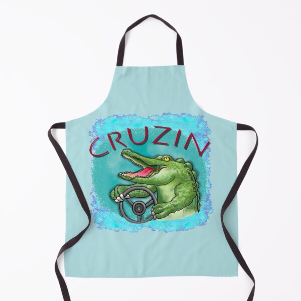 Item preview, Alligator Driving Car designed and sold by artmuvz.