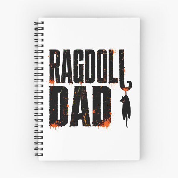 Item preview, Ragdoll Dad Feline Lover Edgy Grunge Typography designed and sold by chattsuede.