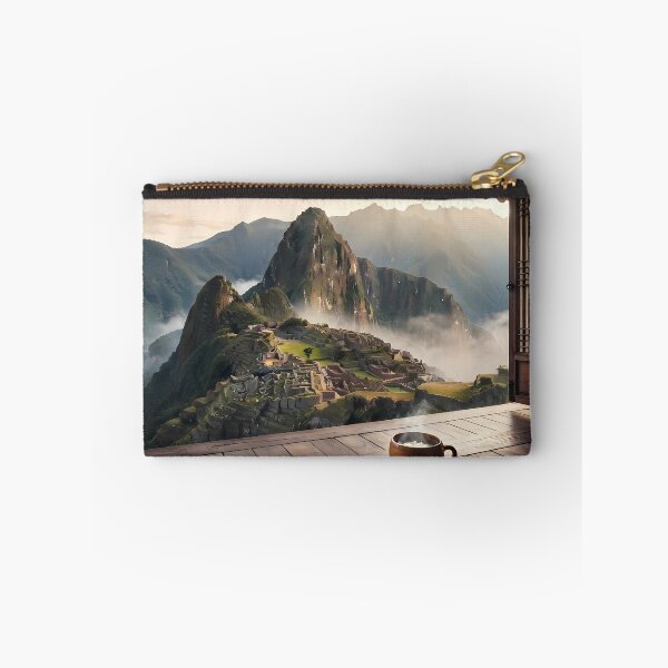 Item preview, Hanok Window to the World: Machu Picchu Ancient Ruins & Andes Mountains | Mystic Fine Art Print designed and sold by SOOstudio73.